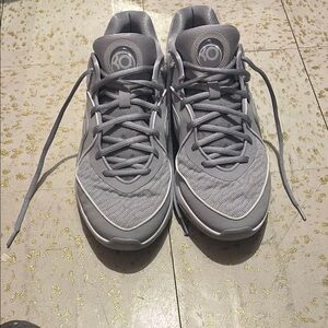 Nike Gray Athletic High-Top Shoes
